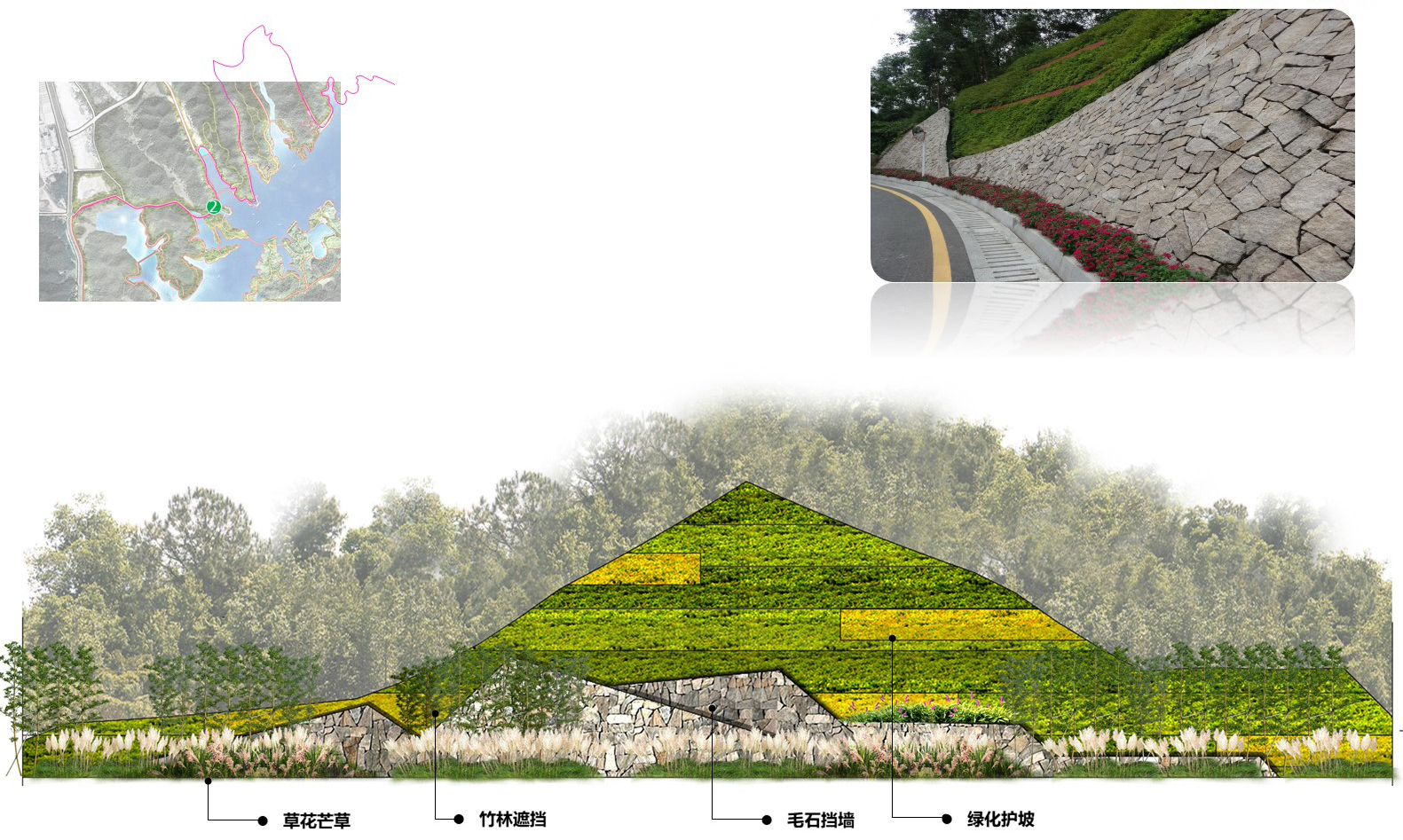 護(hù)坡綠化2立面圖.jpg